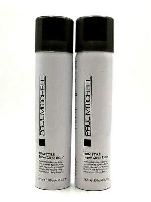 Paul Mitchell Firm Style Super Clean Extra Maximum Hold Finishing Spray 9.5 oz-2