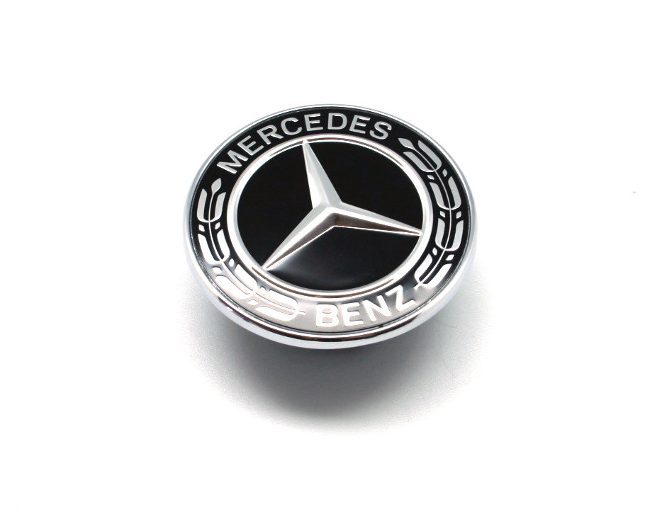 Genuine Mercedes-Benz Black Star Emblem 57mm W204 W205 W212 W213  