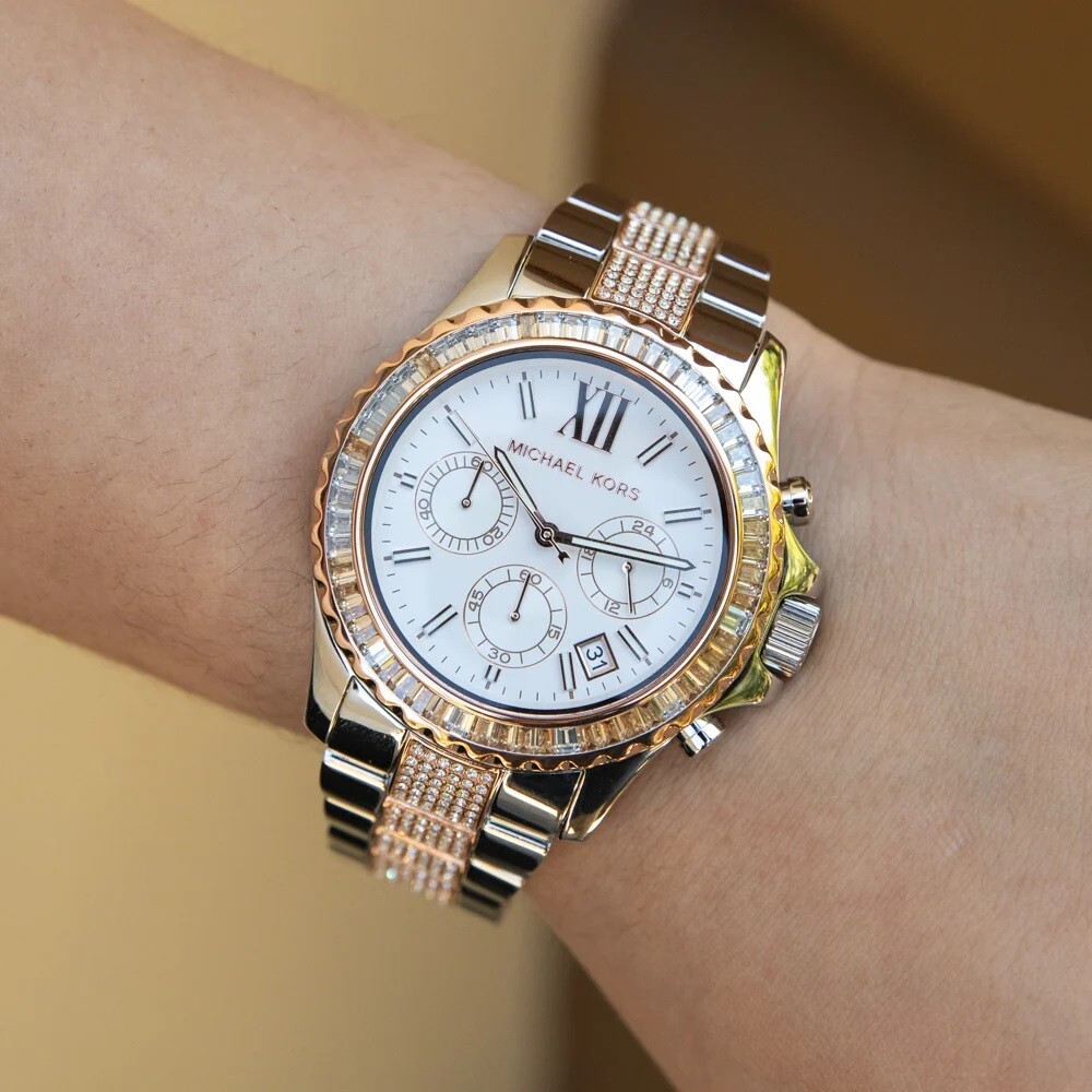 Michael Kors Everest MK6975 Analog Quartz Wristwatch Women's Michael Kors Everest MK6975 Analog Quartz Wristwatch Women's