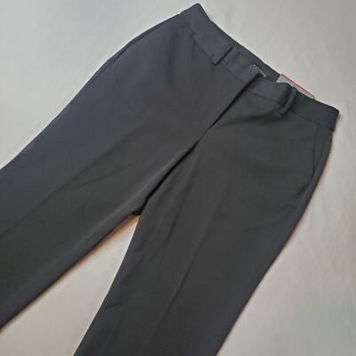 Talbots Womens Size 8P NWT Barely Boot Dress Pants Solid Black JO1804
