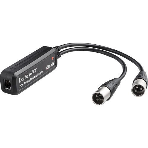 Audinate ADP-DAO-AU-0X2 2-Kanal XLR Analog Ausgang Adapter Dante Audio Netzwerk - Bild 3 von 4