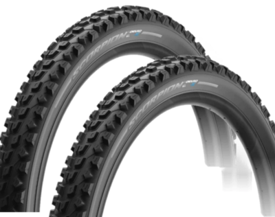 Pair (2 units) x PIRELLI CYCLING Scorpion Enduro S Bike