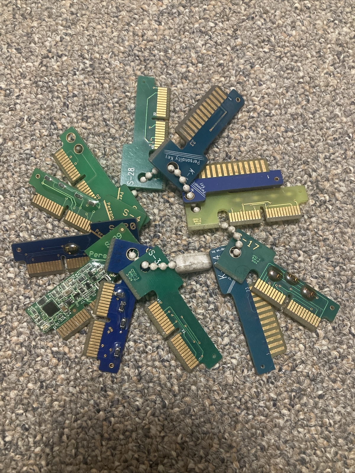 Snap On Scanner Personality Keys Set Of 12 eBay