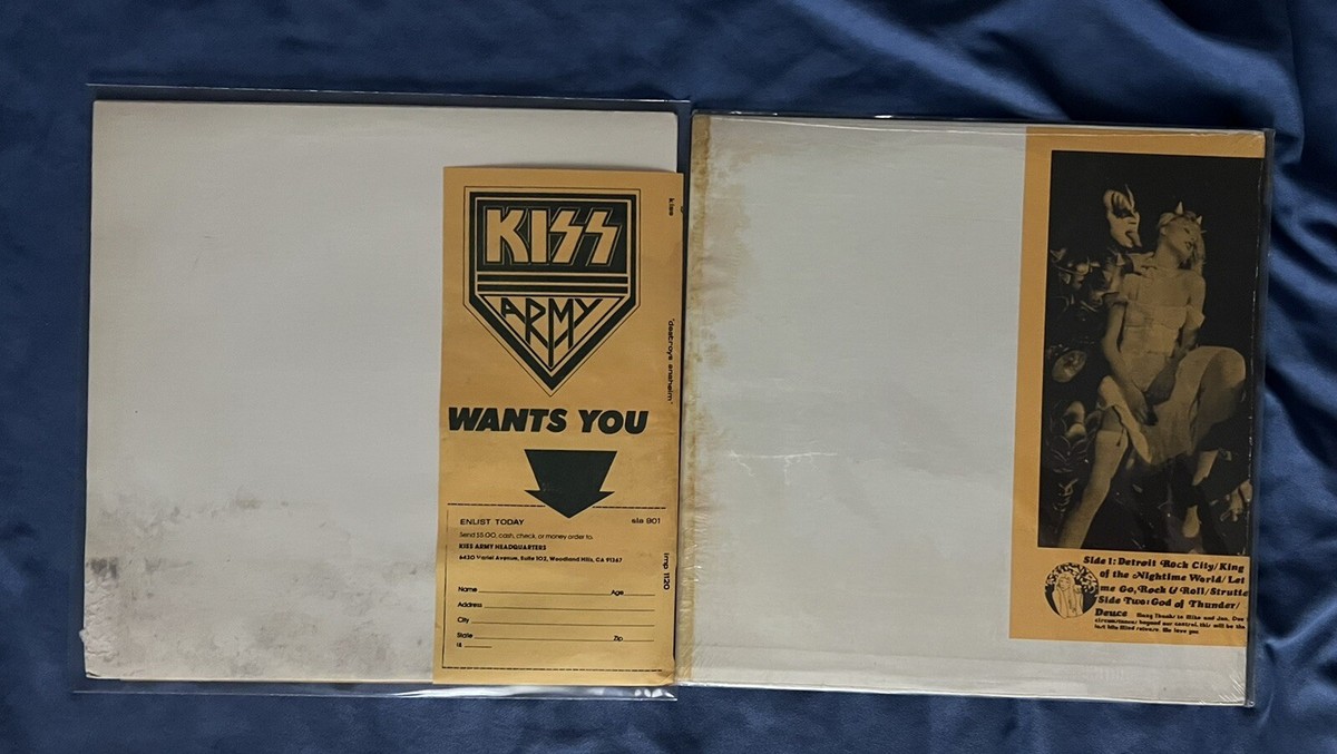 kiss Destroys Anaheim 1 & 2 lp | eBay