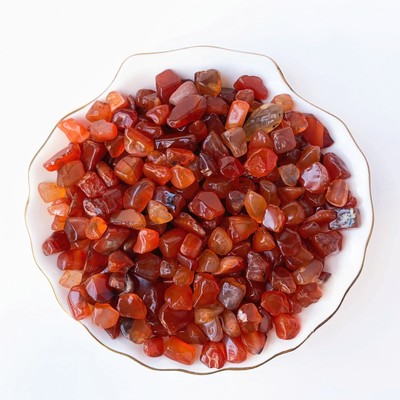 And Bottle Crafts  DIY Jewelry 1oz Red Agate Crystal Chips for Aquascaping