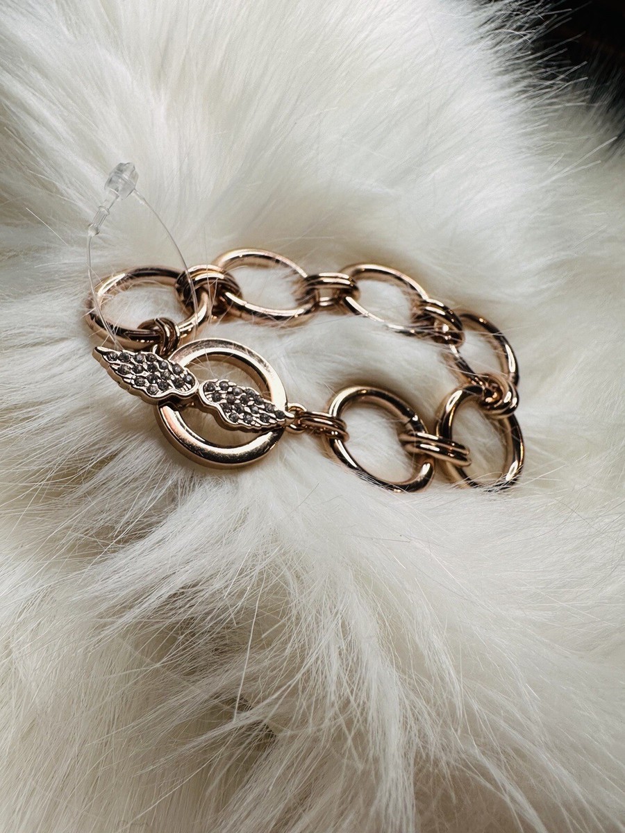 Victoria's Secret Angel Bracelet Limited Edition Rose Gold Crystal
