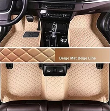 For Audi A1 A3 A4 A5 A6 A7 A8 TT Custom Luxury Waterproof Carpets Car Floor Mats