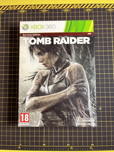 Tomb Raider Survival Edition W/Mal Poster Art book Xbox 360 PAL Brand New Sealed
