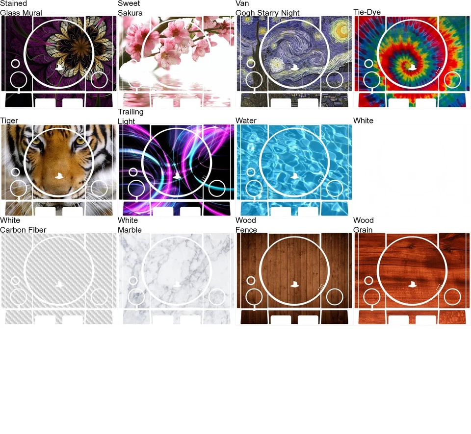 任何 1 个乙烯基贴花/皮肤适用于原装 PlayStation 1 游戏机 - 美国免运费! — 第 4/4 张图片