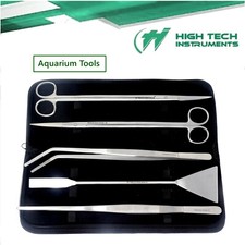 Stainless Steel Aquarium Plant Aquascaping Tweezers Scissors Maintenance Tools