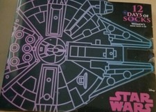 Star Wars 12 Days of Socks Womens Disney 4-10 Size Advent Calender NEW in BOX