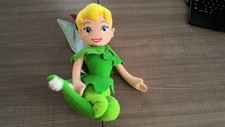 Disney Brand Fairies Tinkerbell 12" Plush Doll Peter Pan toy stuffed vintage 