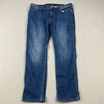 DU/ER Jeans Men 40 Blue L2X Relaxed Taper Stretch Performance Denim 5-Pocket