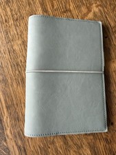 Filofax Domino Soft Personal Organiser Binder Light Gray
