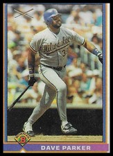 1991 Bowman - #375 Dave Parker Silver Slugger Gold Stamp NM