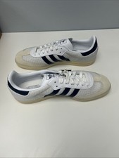 Size 10.5 - Adidas Samba OG White Night Indigo Cream JH5633 