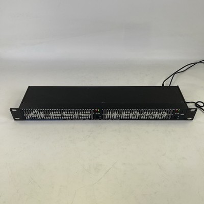 Alesis M-EQ230 Dual 1/3 Octave Precision EQ Equalizer w Power Adapter