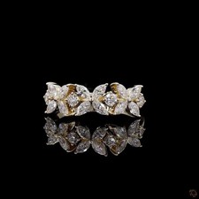 2CT Round Cut Lab-Created Diamond Engagement Ring 14K Yellow Gold Plated