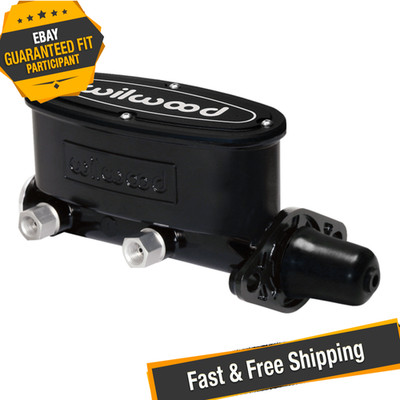 Wilwood 260-8556-BK Aluminum Master Cylinder Tandem Chamber