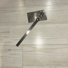 GARVIN STAINLESS STEEL PROTRACTOR, No. 18 (dd)