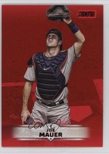 2025 Topps Stadium Club Red Foil Joe Mauer #177 HOF 1a4q