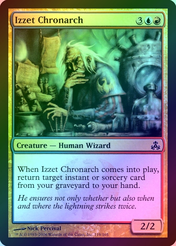 Izzet Chronarch (119) Guildpact MTG Magic the Gathering NM FOIL