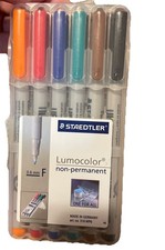 Staedtler 315 WP6 STAEDTLER Lumocolor non-permanent 6 Colors