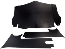 Headliner For 1941-1949 International Kb67810111214 Pickup 3 Pc Black Headliner For 1941-1949 International Kb67810111214 Pickup 3 Pc Black