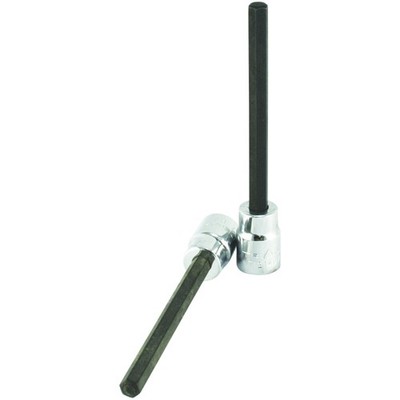Langer Sechskantschlüssel Steckschlüssel metrisch 3/8 Zoll Antrieb 5 mm Dreizack T121405 - kostenloser Versand