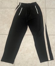 Vintage 92/93 Tag Rag Pants Black/white Stripes Zipper Pockets USA