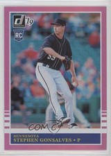 2019 Panini Donruss Retro 1985 Holo Pink Stephen Gonsalves #218 1u6