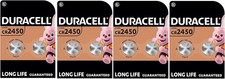 8 x Duracell CR2450 3V Lithium Coin Batteries Home Device Use Long Shelf Life