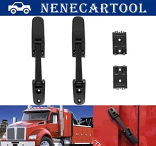 2Pack Heavy Duty Hood Latch Kit LH/RH For Peterbilt 325 335, Kenworth T170 T270