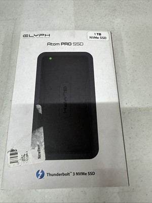Glyph Technologies 1TB Atom Pro NVMe Thunderbolt 3 SSD
