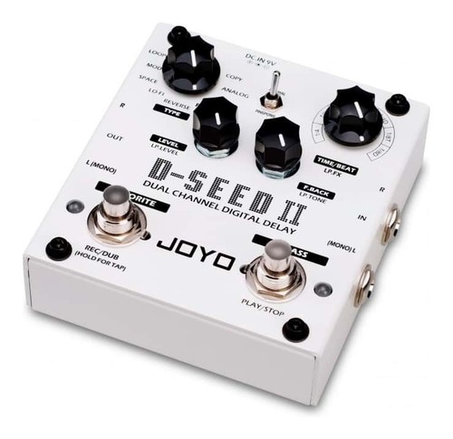 JOYO D-SEED-II Dual Channel Digital Delay Guitar Pedal - Afbeelding 3 van 5
