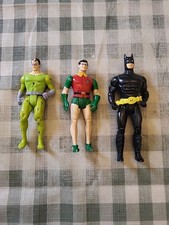 DC 1989 Batman Robin Riddler Action Figure Bundle X3 Vintage Toys DC Comics