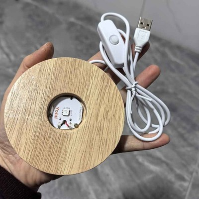 1pc For ball base bracket, with Change the color of the lights USB interface