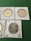 Lot of 5 40% Silver JFK Kennedy Half Dollars 1965, 1968, 1968-S, 1969-S, 1970-PR — photo 6