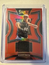 2025 Panini Select 73/99 Selective Swatches Hagen Smith #SS-HS Red Prizm /99