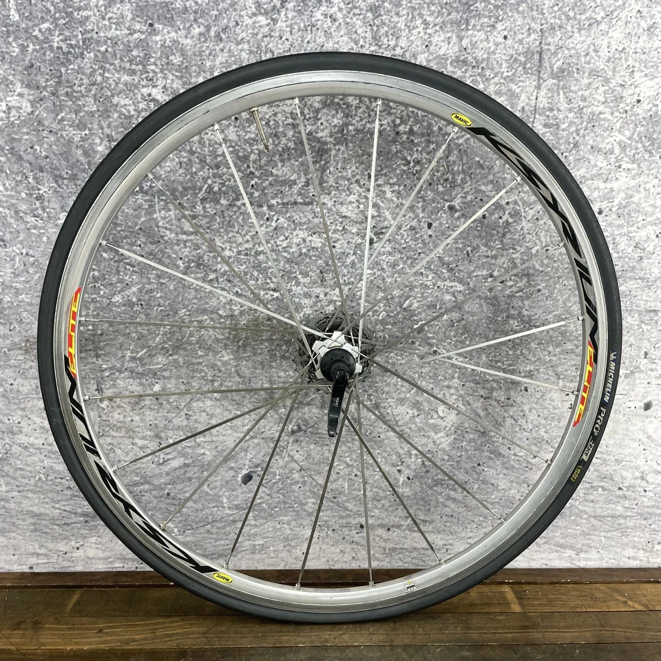 Mavic Ksyrium Elite 700C Rear Wheel 20 Spoke Rim Shimano HG QR 130mm 8s 9s 10s - Image 4 of 4