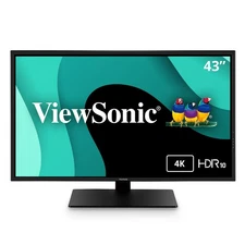 ViewSonic 4K Monitor VX4381-4K 43 Inch Ultra HD MVA  (CR)
