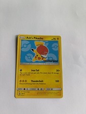 Pokémon Ash's Pikachu SM114 I Choose You Promo HP 2B on eBay