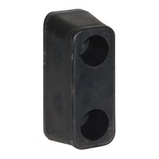 Buyers Products B5540pkgd Molded Rubber Bumper - 2-9/16 X 3 X 6 Inch Tall - Set
