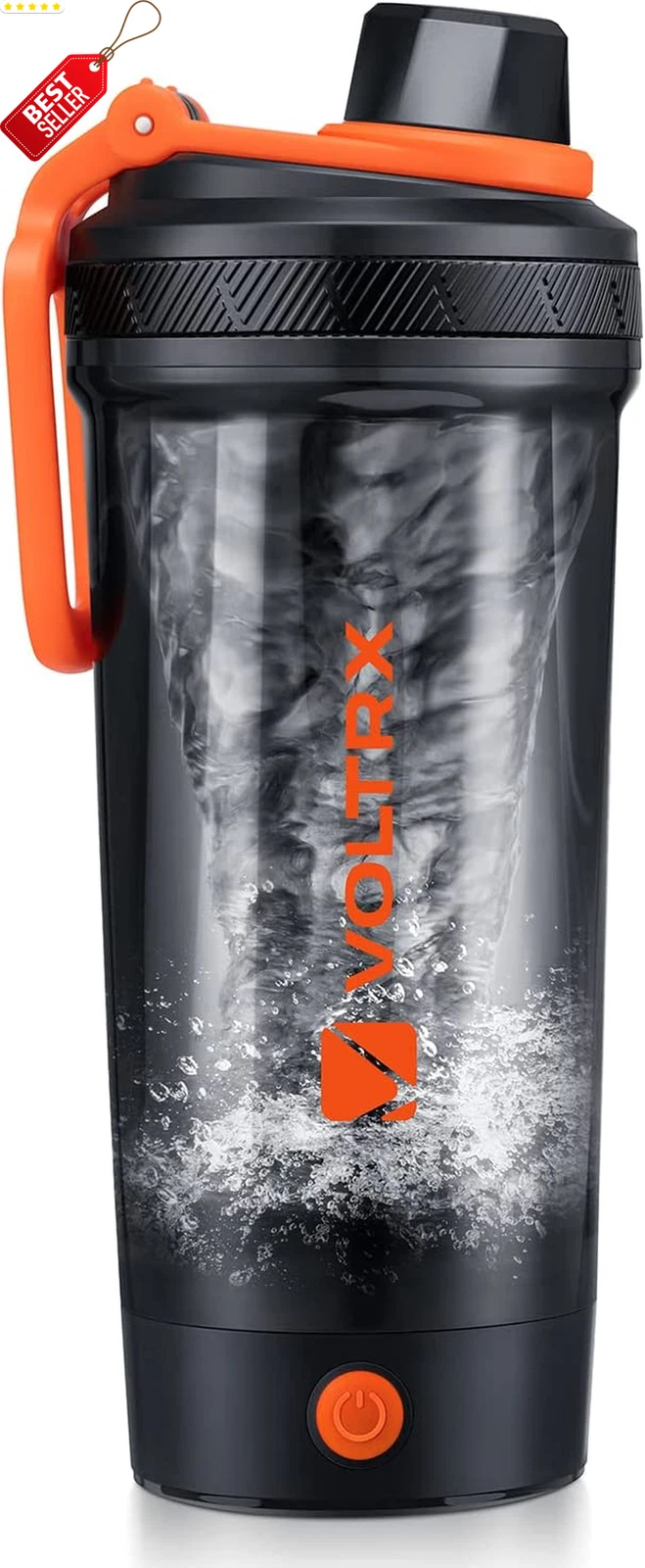 Electric Protein Shaker Bottle 24oz USB Rechargeable Tritan BPA-Free - US