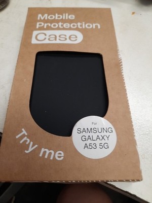 T-Mobile Cover Case Hülle Schwarz Für Samsung Galaxy A53 5G