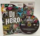 NINTENDO Wii DJ Hero 2009 TESTED COMPLETE Fast Free Shipping!