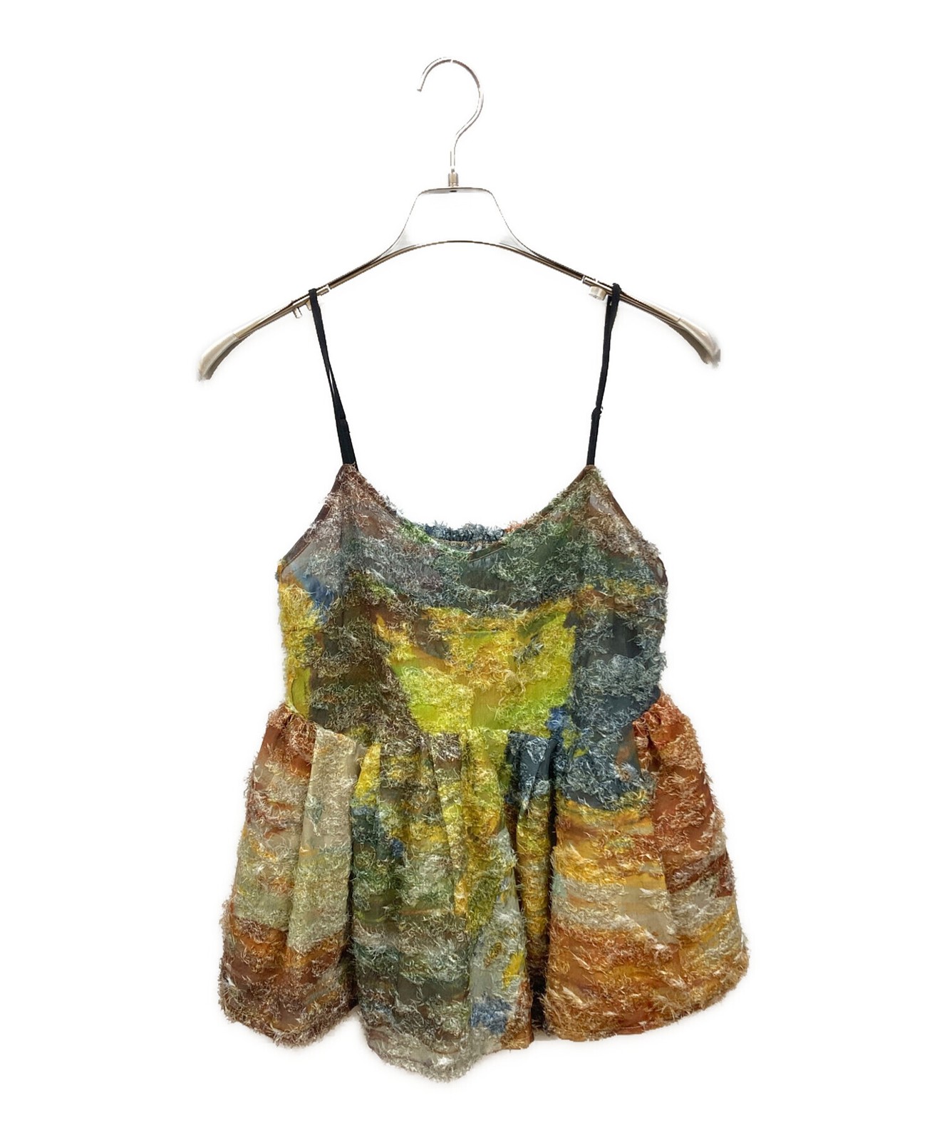Ameri MEDI RACHEL FLUFFY ART CAMISOLE/ Multicolor… - image 1