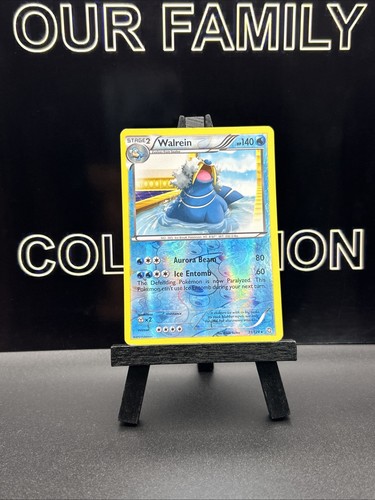Walrein Rare Reverse Holo Dragons Exalted 31/124 Pokémon TCG 2012