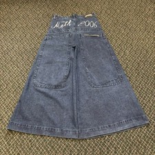 Meth 2006 Dark Blue Wide Leg JNCO Style Jeans 32x28 With 37" Openings