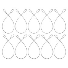  10 Pcs Cable Securite Remorque Câble De Sécurité Pour Capot Chaîne